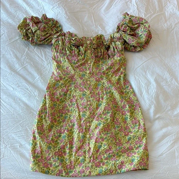 House of CB Floral Mini Dress - Picture 4 of 5